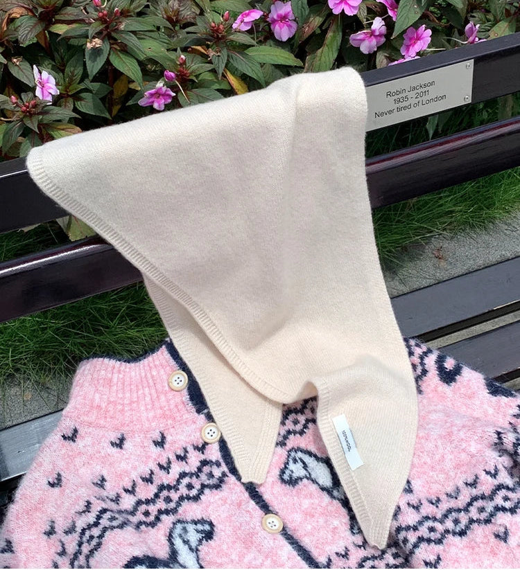 Wool Triangle Scarf