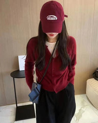Women’s Cashmere Button Front Cardigan