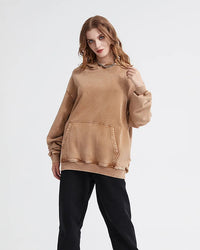 Cotton Loose Retro Thicken Hoodie