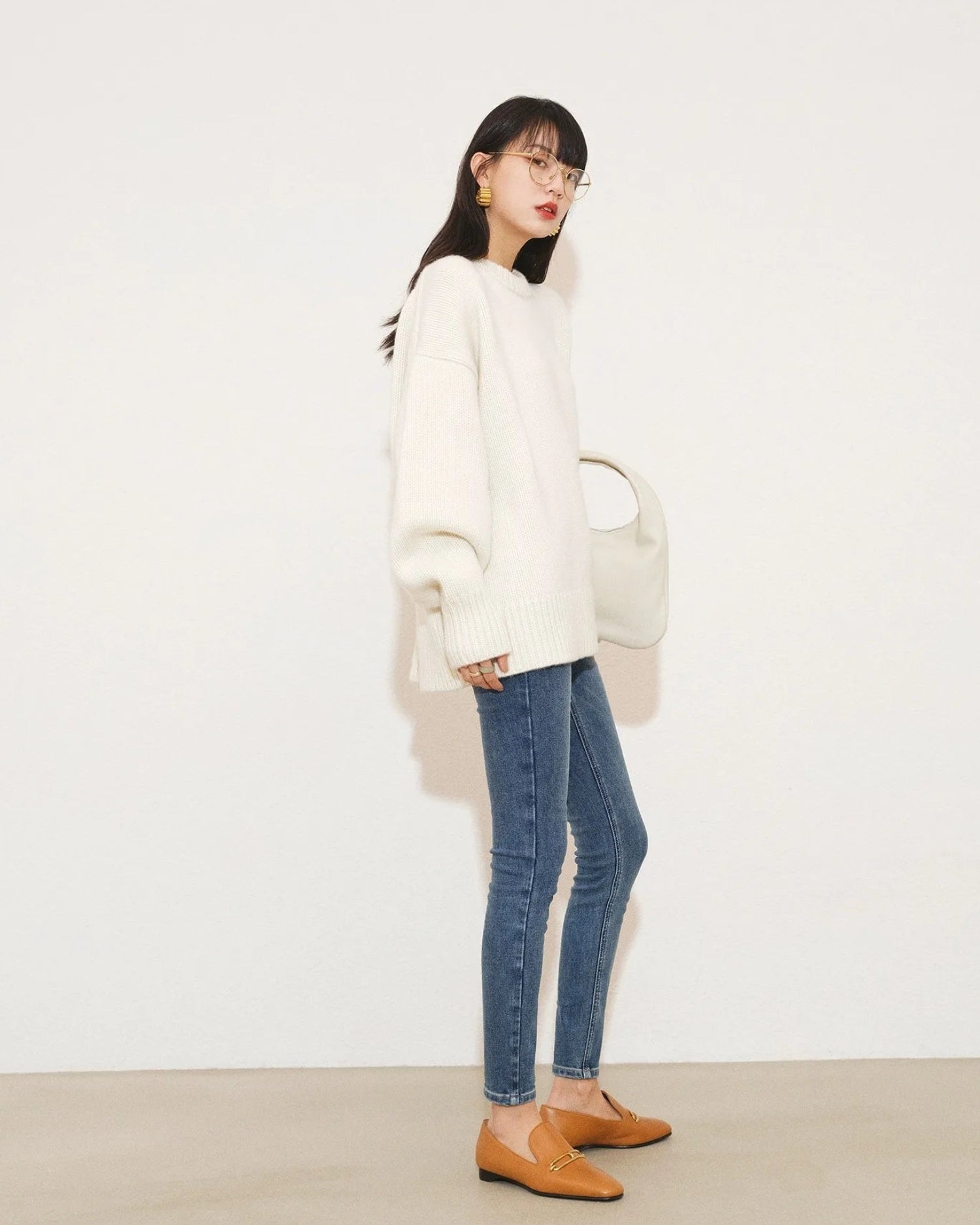 Round Neck Wool Sweater