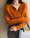 Women’s Cashmere Button Front Cardigan