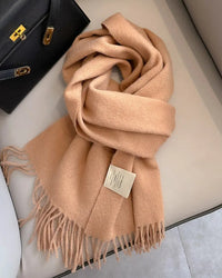 Fringed Wool Scarf