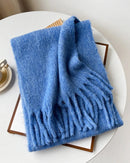 Longline Knitted Shawl Scarf