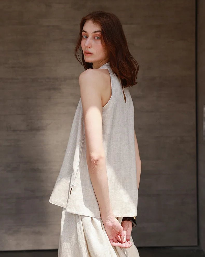 Stylish V-Neck Sleeveless Loose Camisole