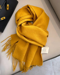 Fringed Wool Scarf