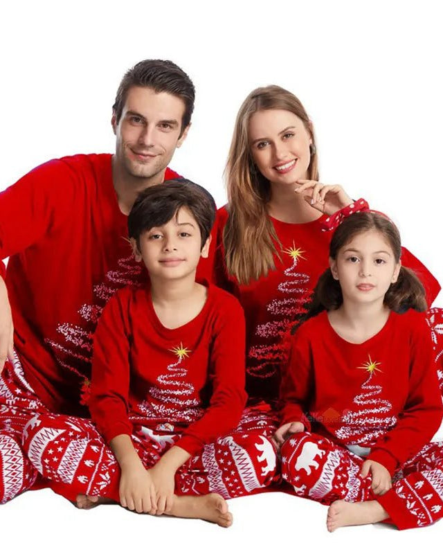Christmas Parent-Child Pajamas Set