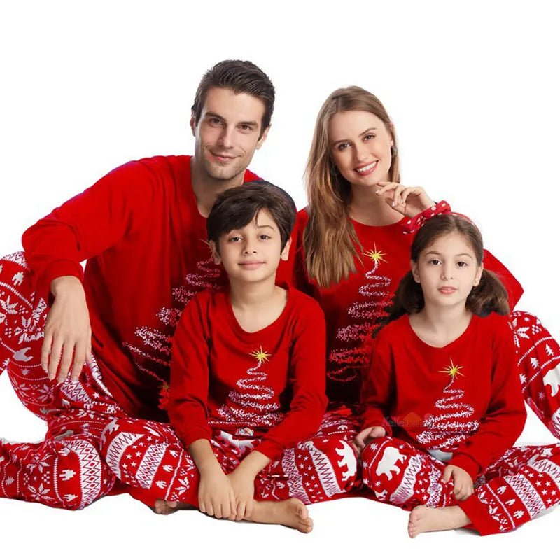 2024 Christmas Family Pajamas Set