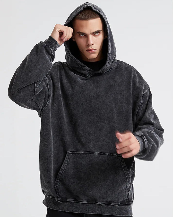Cotton Loose Retro Thicken Hoodie