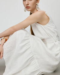 Casual Belted A-Line Dress
