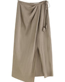 Women Irregular Suspender Tops Skirt Sets