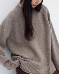 Relaxed Raglan Cashmere Sweater