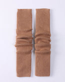 Wool Cashmere Knit Leg Warmers