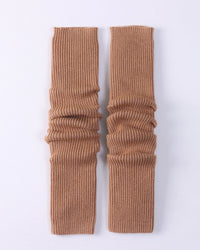 Wool Cashmere Knit Leg Warmers
