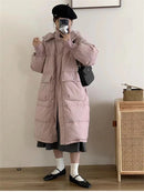 Oversized Long Parka Jacket with A Hood