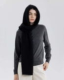 Structured Knit One-Piece Neck Warmer