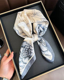 Multifunction Paisley Square Silk Scarf