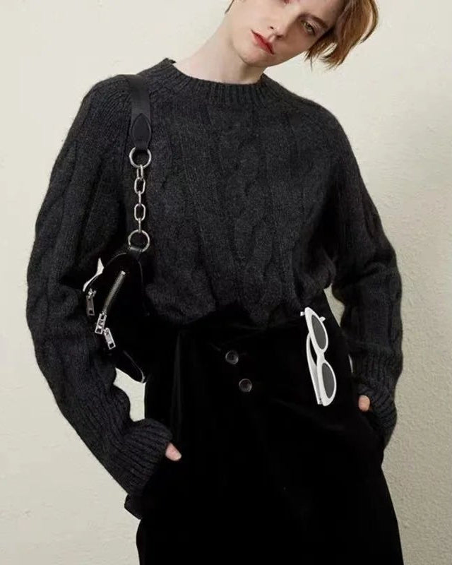 Dark grey / S
