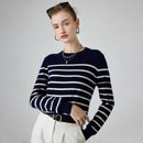 Striped Wool Pullover Sweater