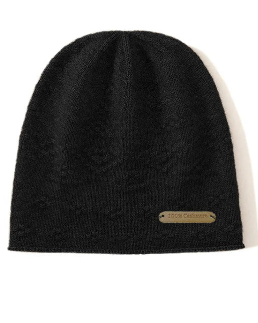 Rolled-Edge Cashmere Beanie
