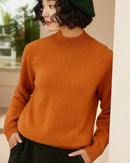 Cashmere Turtleneck Knitted Fashion Sweater