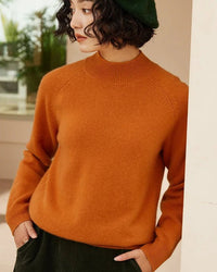 Cashmere Turtleneck Knitted Fashion Sweater
