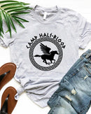 Crew Neck Letter Print T-Shirt