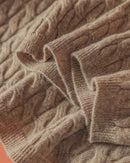 Relaxed Knit Wool Crewneck Sweater