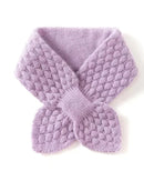 Cashmere Bowknot Knit Neck Scarf