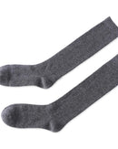 Soft-Knit Wool Calf Stockings
