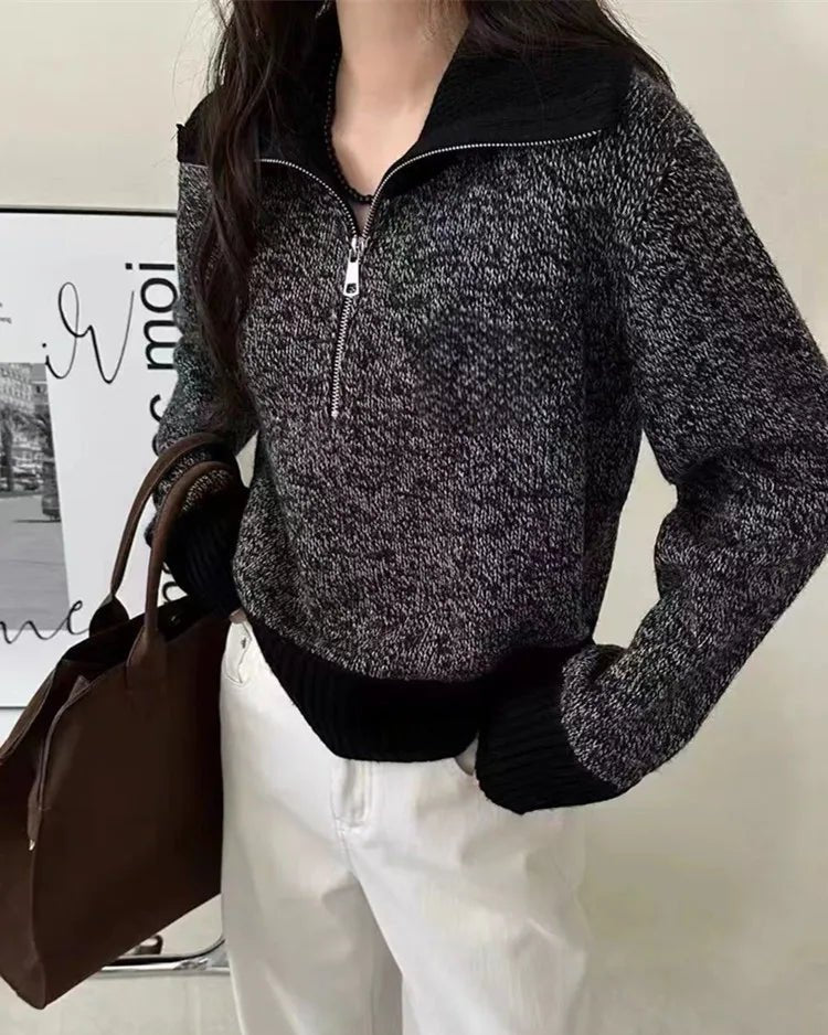 Soft Thick Wool Turtleneck Sweater