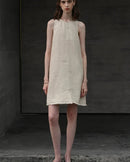 Casual Round Neck Sleeveless A-Line Tassel Dress