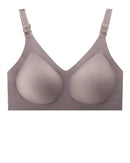 Seamless Thin Soft Deep V-Neck Push-Up Bra