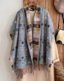 Printed Oversized Shawl Wrap Scarf