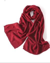 Refined Wool Openwork Pashmina
