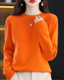 Merino Wool Round Neck Sweater