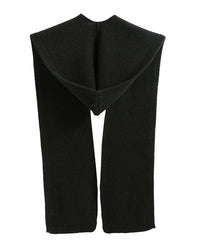 Merino Wool Hooded Scarf