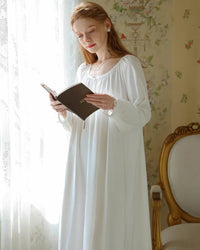 Cotton Round Neck Plus Size Nightdress