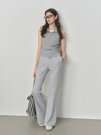 Retro Slim Fit Flared Pants