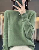 Extrafine Merino Wool Round-Neck Sweater