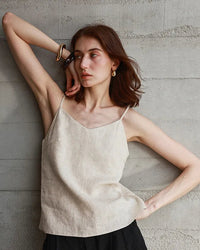 Casual V-Neck Adjustable Strap Vest