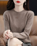 Merino Wool Round Neck Sweater