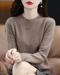 Merino Wool Round Neck Sweater