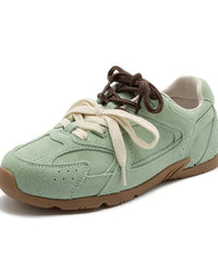 Retro Lace-Up Non-Slip Sneakers