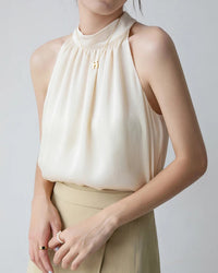 Elegant Halter-Vest Casual Summer Top