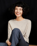 Cashmere Casual Crew Neck Loose Sweater