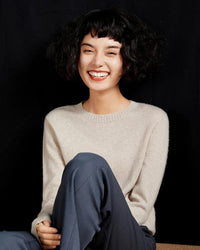 Cashmere Casual Crew Neck Loose Sweater