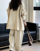 Solid Mandarin Collar Single-Breasted Short Trench Coat
