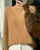 Merino Wool Diamond Jacquard Sweater