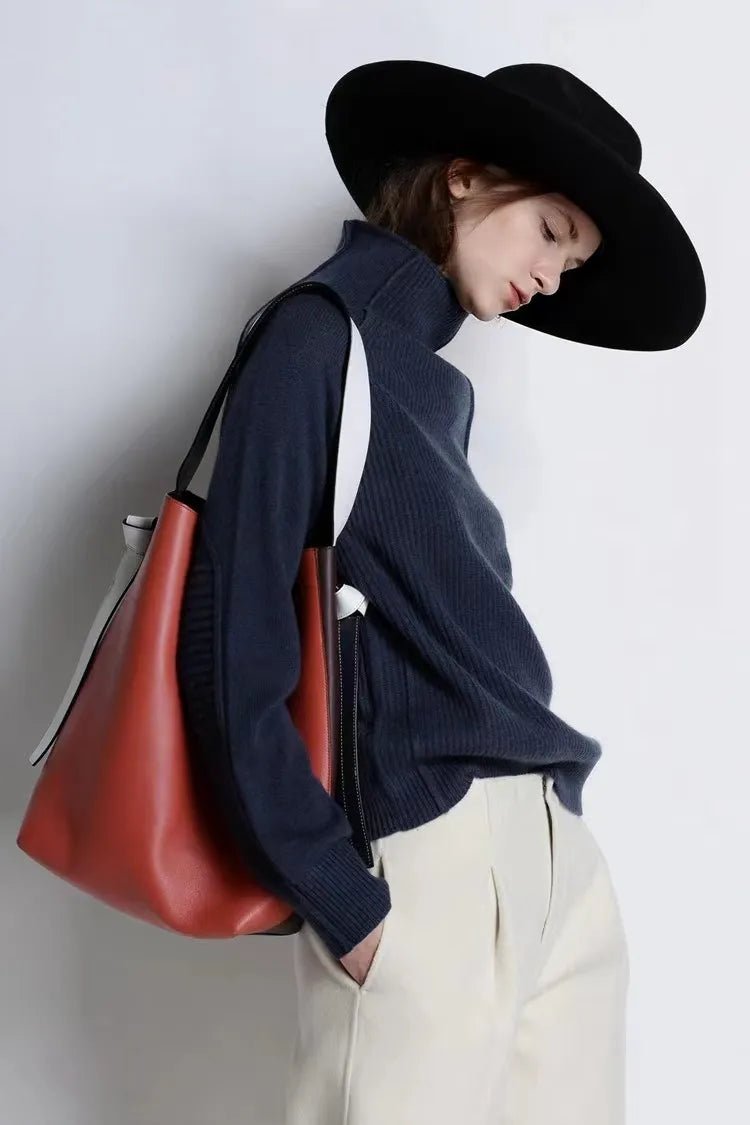 Turtleneck Cashmere Jumper Sweater