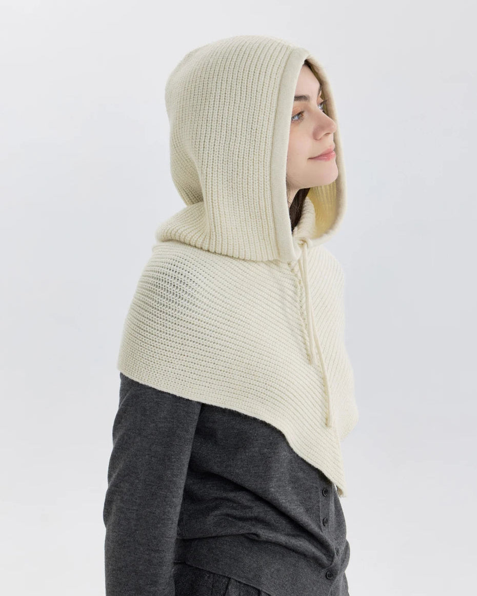 Women's Knit Balaclava Scarf Hat